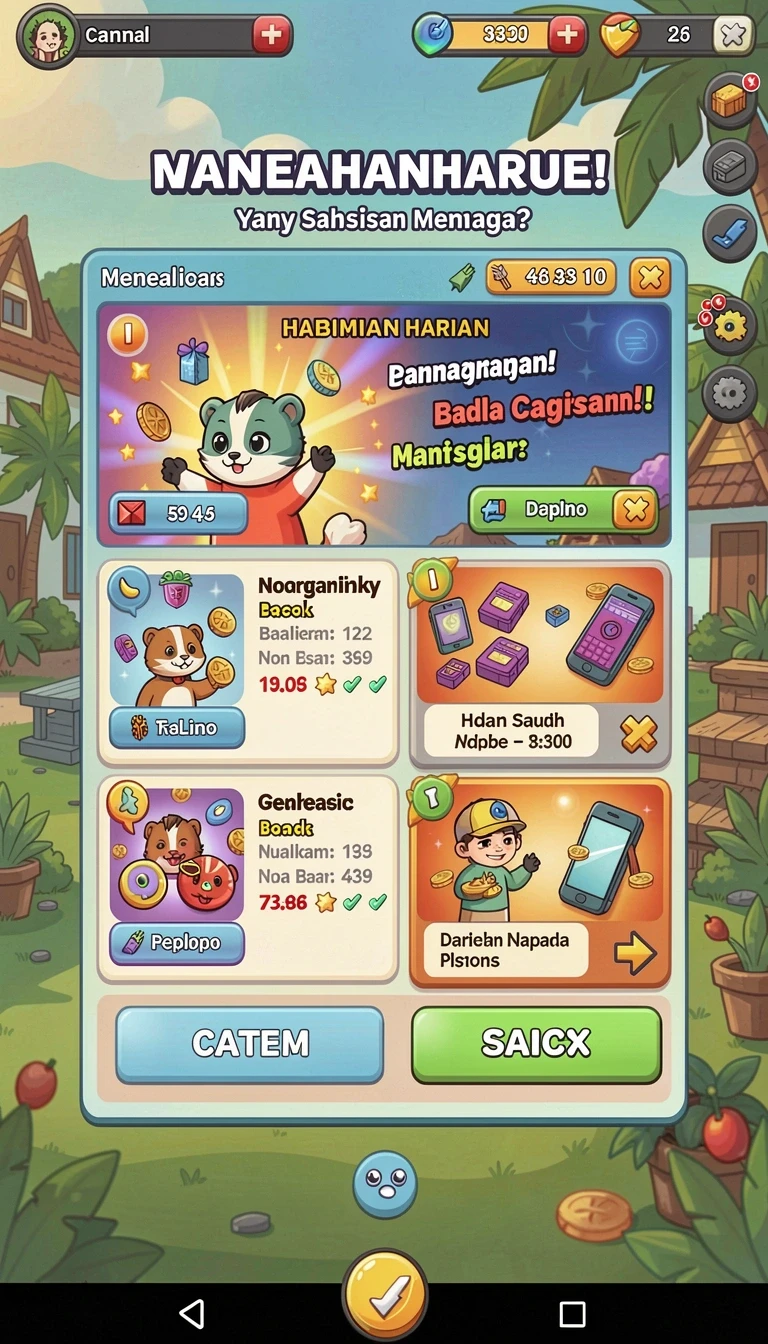 Beragam pilihan permainan menarik dalam aplikasi menara188 App APK Terbaru.