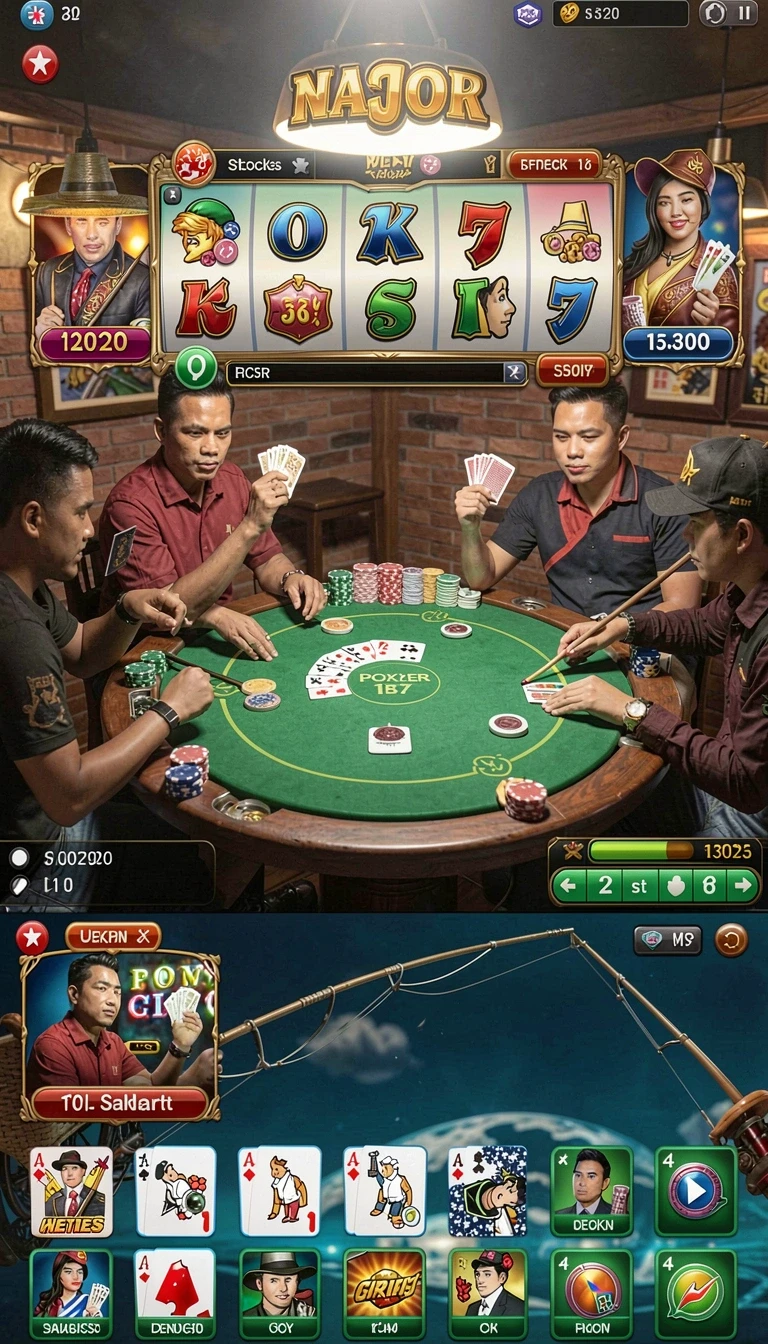 Beragam pilihan permainan menarik dalam aplikasi Review Aplikasi prg007.