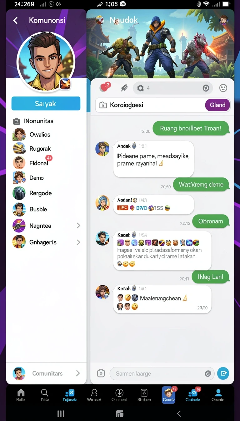 Beragam pilihan permainan menarik dalam aplikasi Download semesta69 APK untuk Android.